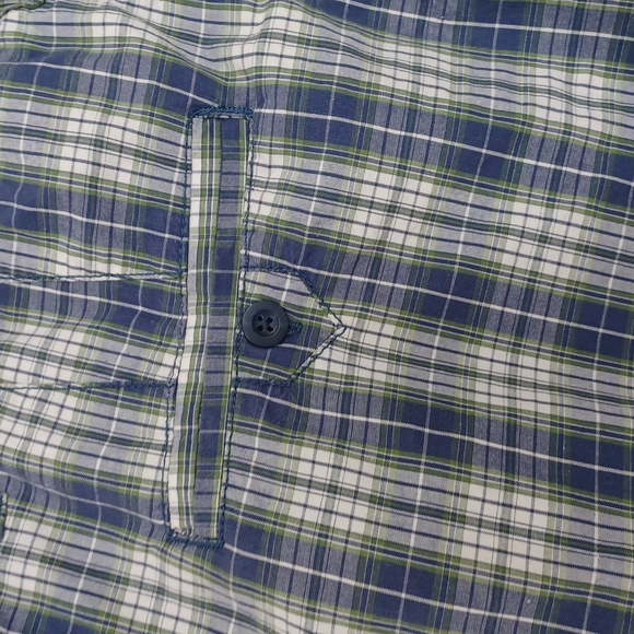 ✨3/$25✨ Gotcha Blue Plaid Shorts - 34 - Picture 6 of 9